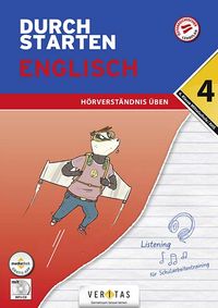 Produktbild: Durchstarten Englisch 4. Klasse Mittelschule/AHS H&ouml;rverst&auml;ndnis &uuml;ben (mit Audio-CD)