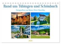Produktbild: Rund um T&uuml;bingen und Sch&ouml;nbuch (Tischkalender 2026 DIN A5 quer), CALVENDO Monatskalender