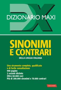 Produktbild: Dizionario sinonimi e contrari della lingua italiana