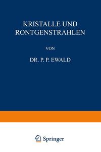 Produktbild: Kristalle und R&ouml;ntgenstrahlen