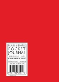 Produktbild: Red Pocket Plain & Simple Journal