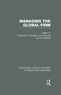 Produktbild: Managing the Global Firm (RLE International Business)