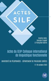 Produktbild: Actes du XLIVe Colloque international de linguistique fonctionnelle