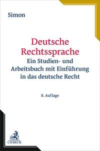 Produktbild: Deutsche Rechtssprache