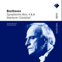 Produktbild: Menuhin, Y: Sinfonien 4+8/Coriolan-Ouv.