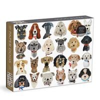 Produktbild: Paper Dogs 1000 Pc Puzzle