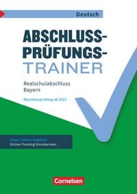 Produktbild: Abschlusspr&uuml;fungstrainer Deutsch - Bayern - 10. Jahrgangsstufe