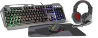 Produktbild: SPEEDLINK LUNERA 4in1 RGB Gaming Set, black - DE layout