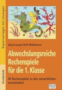 Produktbild: Abwechslungsreiche Rechenspiele f&uuml;r die 1. Klasse
