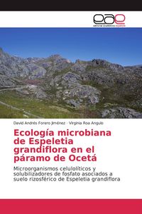 Produktbild: Ecolog&iacute;a microbiana de Espeletia grandiflora en el p&aacute;ramo de Ocet&aacute;