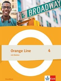 Produktbild: Orange Line 4 Grundkurs. Schulbuch (flexibler Einband) Klasse 8