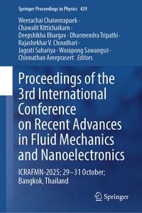 Produktbild: Proceedings of the 3rd International Conference on Recent Advances in Fluid Mechanics and Nanoelectronics