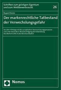 Produktbild: Der markenrechtliche Tatbestand der Verwechslungsgefahr