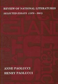 Produktbild: Paolucci, H:  Review of National Literatures
