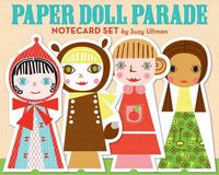 Produktbild: Paper Doll Parade Notecard Set