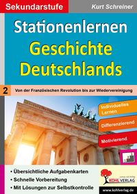 Bild vom Artikel Stationenlernen Geschichte Deutschlands 02 vom Autor Kurt Schreiner