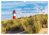 Produktbild: Magisches Sylt. Bezaubernde Landschaft (Wandkalender 2026 DIN A3 quer), CALVENDO Monatskalender