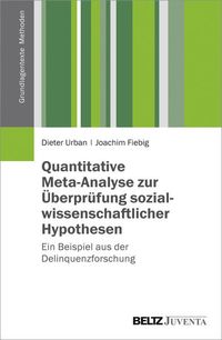 Produktbild: Quantitative Meta-Analyse zur &Uuml;berpr&uuml;fung sozialwissenschaftlicher Hypothesen