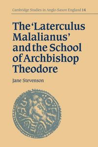 Produktbild: The 'Laterculus Malalianus' and the School of Archbishop Theodore