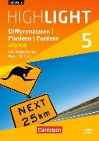 Produktbild: English G Highlight, Hauptschule, Band 5: 9. Schuljahr, Differenzieren, F&ouml;rdern, Fordern - digital, CD-ROM mit editierbaren Word-Dateien