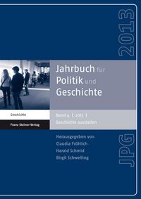 Produktbild: Jahrbuch f&uuml;r Politik und Geschichte 4 (2013)
