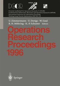 Produktbild: Operations Research Proceedings 1996