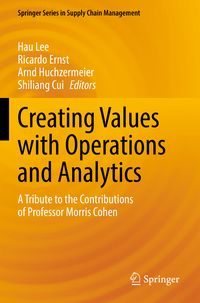 Produktbild: Creating Values with Operations and Analytics
