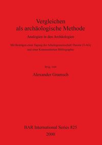 Produktbild: Vergleichen als arch&auml;ologische Methode