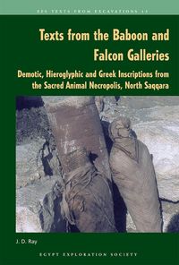 Produktbild: Texts from the Baboon and Falcon Galleries