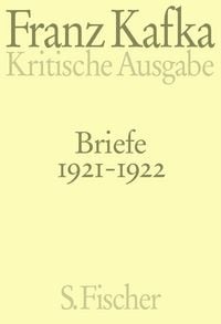 Produktbild: Briefe 1921-1922
