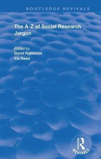 Produktbild: Robinson, D: The A-Z of Social Research Jargon