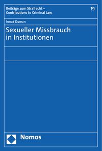 Produktbild: Sexueller Missbrauch in Institutionen