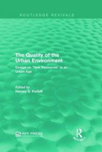 Produktbild: Perloff, H: The Quality of the Urban Environment