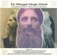 Produktbild: Thind, B: Supreme Authority in Religion is Neither the Bible