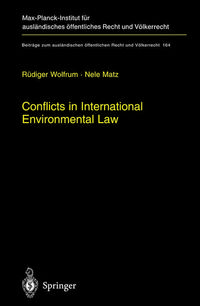 Produktbild: Conflicts in International Environmental Law