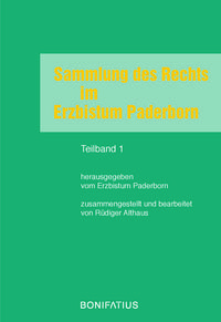 Produktbild: Sammlung des Rechts im Erzbistum Paderborn