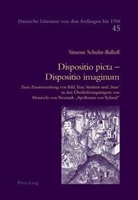 Produktbild: Schultz-Balluff, S: Dispositio picta - Dispositio imaginum