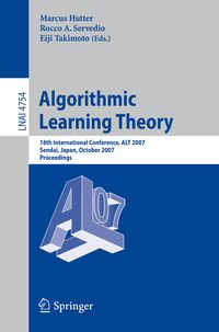 Produktbild: Algorithmic Learning Theory