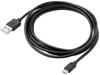Produktbild: Akyga USB-Kabel USB-A Stecker, USB-Micro-B Stecker 1.80m Schwarz AK-USB-01