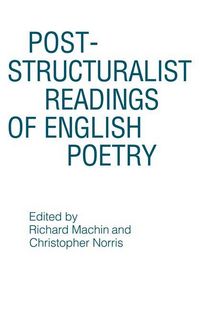 Produktbild: Post-Structuralist Readings of English Poetry