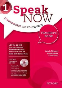 Produktbild: Speak Now: 1: Teacher's Book with Testing CD-ROM