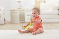 Mattel - Fisher-Price Babys Rumba-Rasseln mit Stoff, Baby-Spielzeug, Greifling