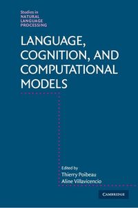 Produktbild: Language, Cognition, and Computational Models