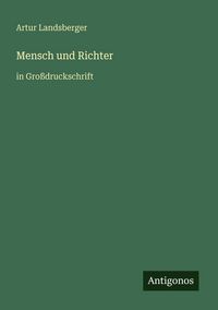 Produktbild: Mensch und Richter