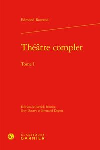 Produktbild: Th&eacute;&acirc;tre complet tome 1