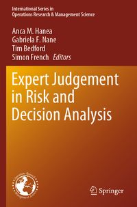 Produktbild: Expert Judgement in Risk and Decision Analysis