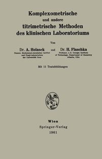 Produktbild: Komplexometrische und andere titrimetrische Methoden des klinischen Laboratoriums