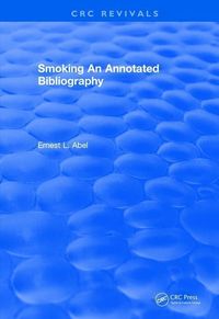 Produktbild: Abel, E: Smoking and Reproduction (1984)