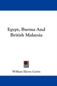 Produktbild: Egypt, Burma and British Malaysia