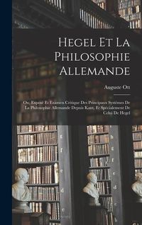 Produktbild: Hegel et la philosophie allemande
